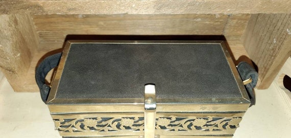 Vintage Tyrolean Metal Box Purse