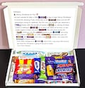 Christmas Personalised Chocolate Message Gift Box