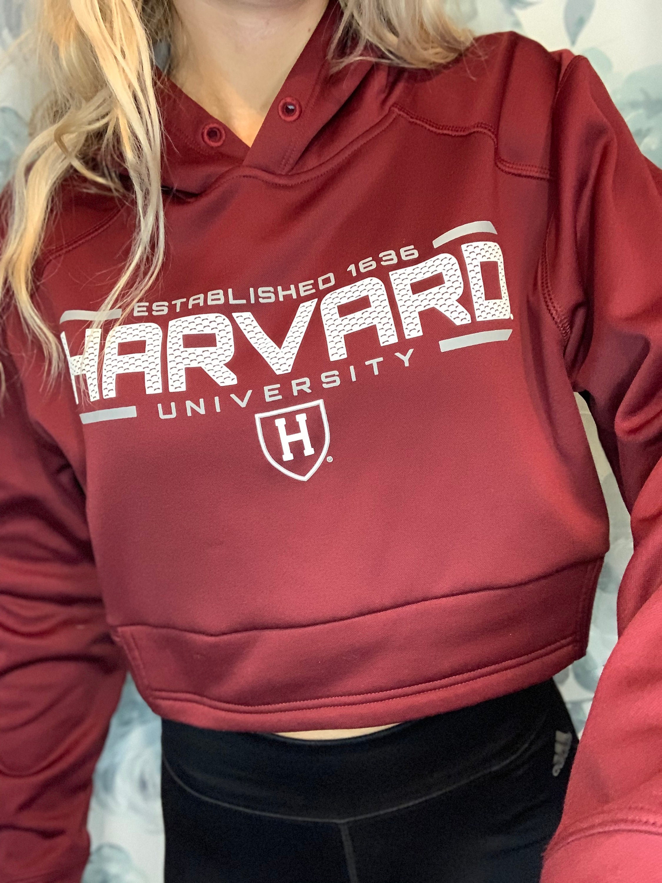 harvard cropped sweatshirt