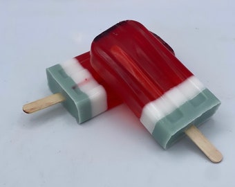 Ice Lolly Soap | Popsicle Soap | Vegan Soap | Scented Soap | Handmade | Cruelty Free | SLS Free | 100g