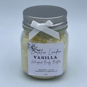 Vanille Körperbutter | Körperbutter | Sheabutter geschlagen | Mangobutter | Avocadobutter | 245g