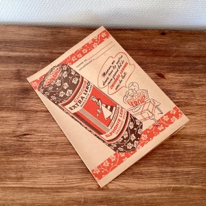 Portada libreta vintage 1950 / publicidad antigua Chicorée Leroux / papelería vintage original / publicidad vintage francesa años 50