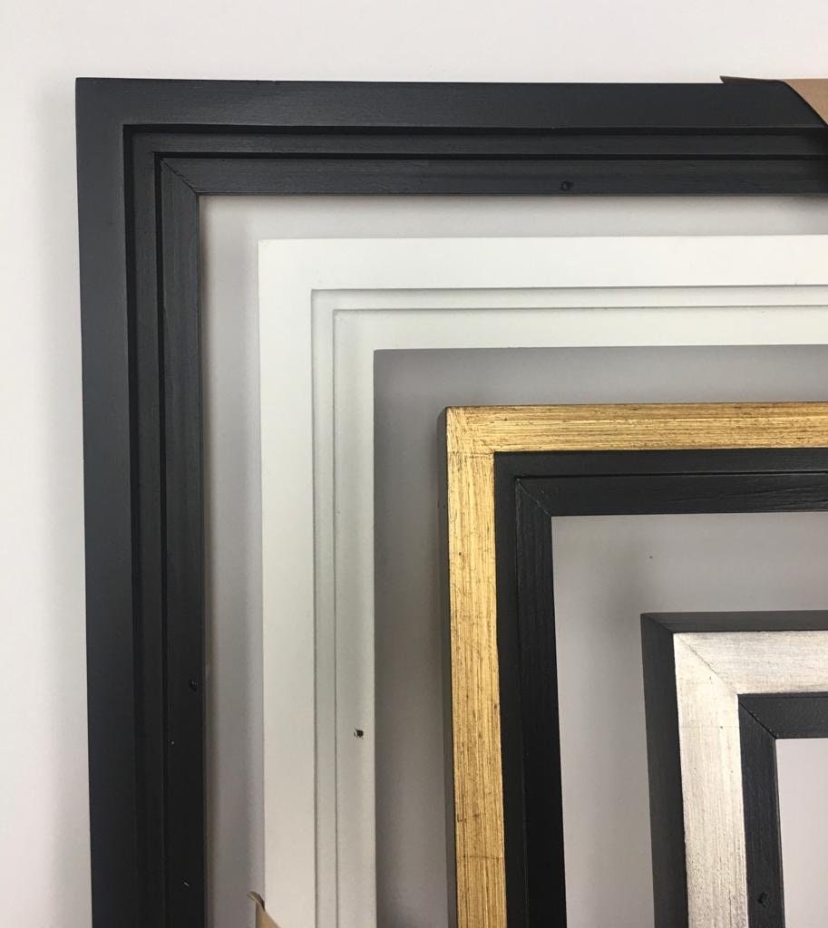 Silver Floater Frame 8x10 9x12 11x14 12x24 etc. Etsy