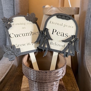 Graveyard Plant Markers