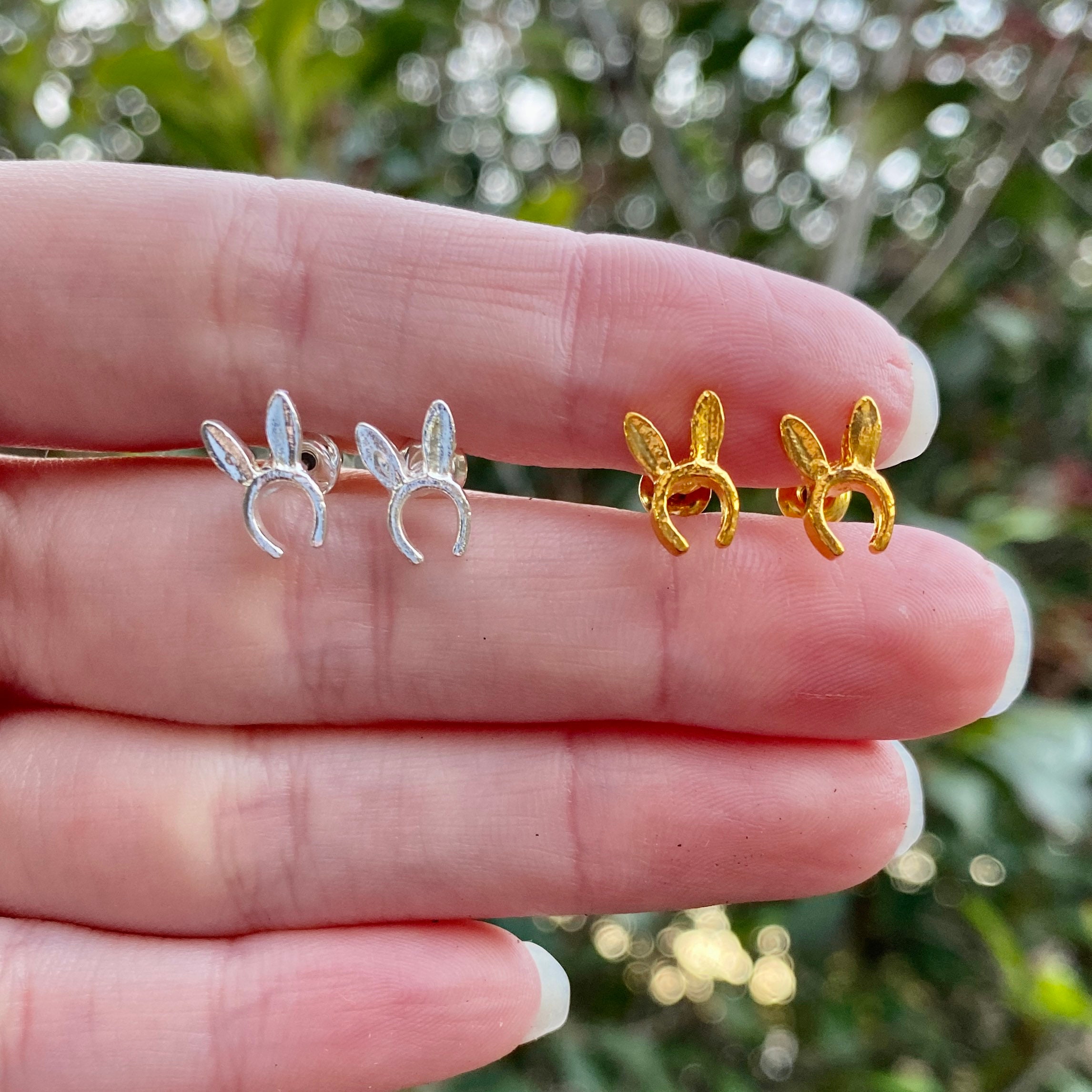 Ariana grande bunny earrings clearance