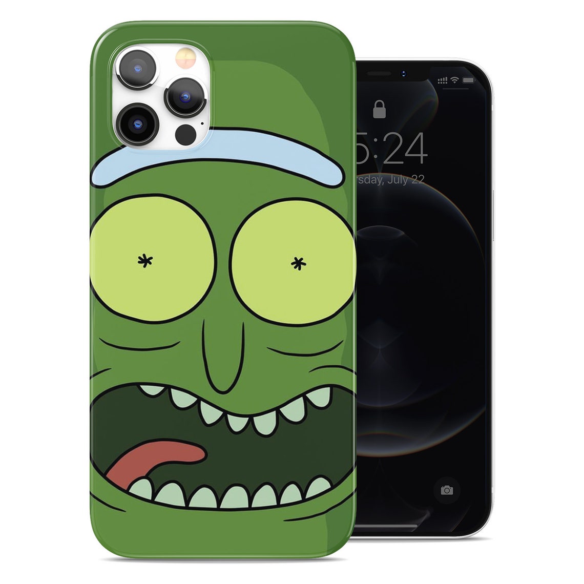 Rick and Morty Cartoon Soft TPU Phone case For iPhone 12 Mini | Etsy