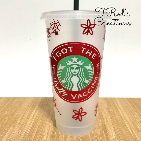 Dolly Vaccine Starbucks Cup