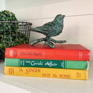 Decorative Book Set - Classic Books and Poetry Books - Perfect Stacked Book Set for Coffee Table Book and Farmhouse Decor
