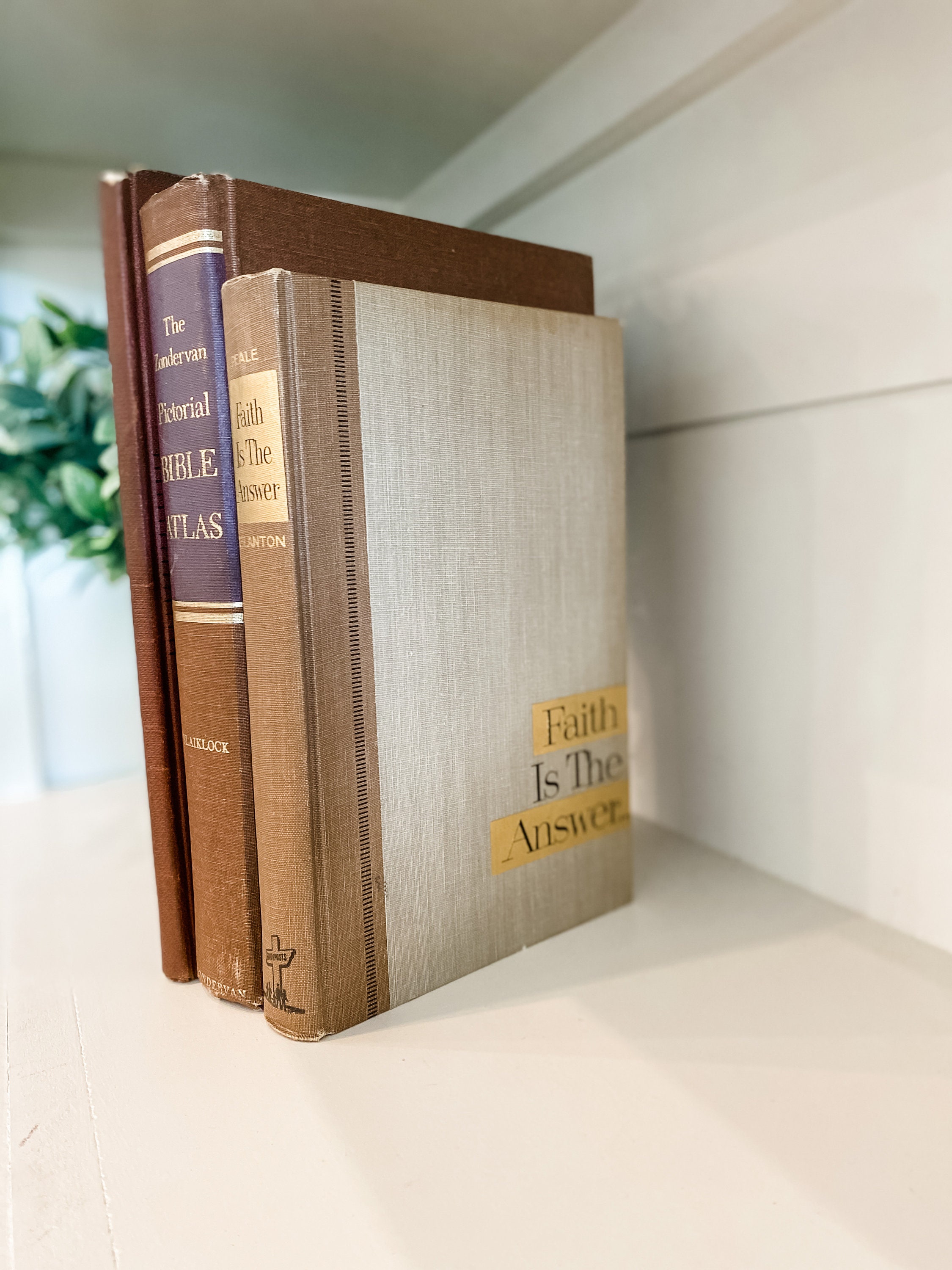 Brown Decorative Books Shades of Brown Book Stack Book Etsy