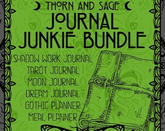Journal Bundle: Witchy Tarot, Shadow Work, Moon, Dream (Digital Download)
