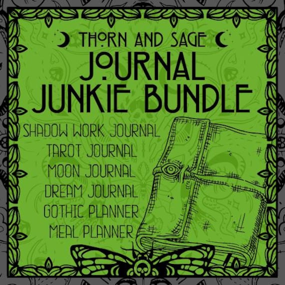Journal Bundle: Witchy Tarot, Shadow Work, Moon, Dream (Digital Download)