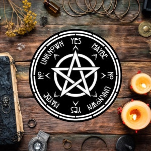 Pentacle Pendulum Board | Handmade | Divination