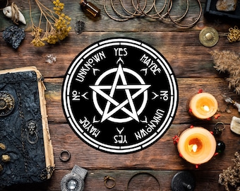Pentacle Pendulum Board | Handmade | Divination