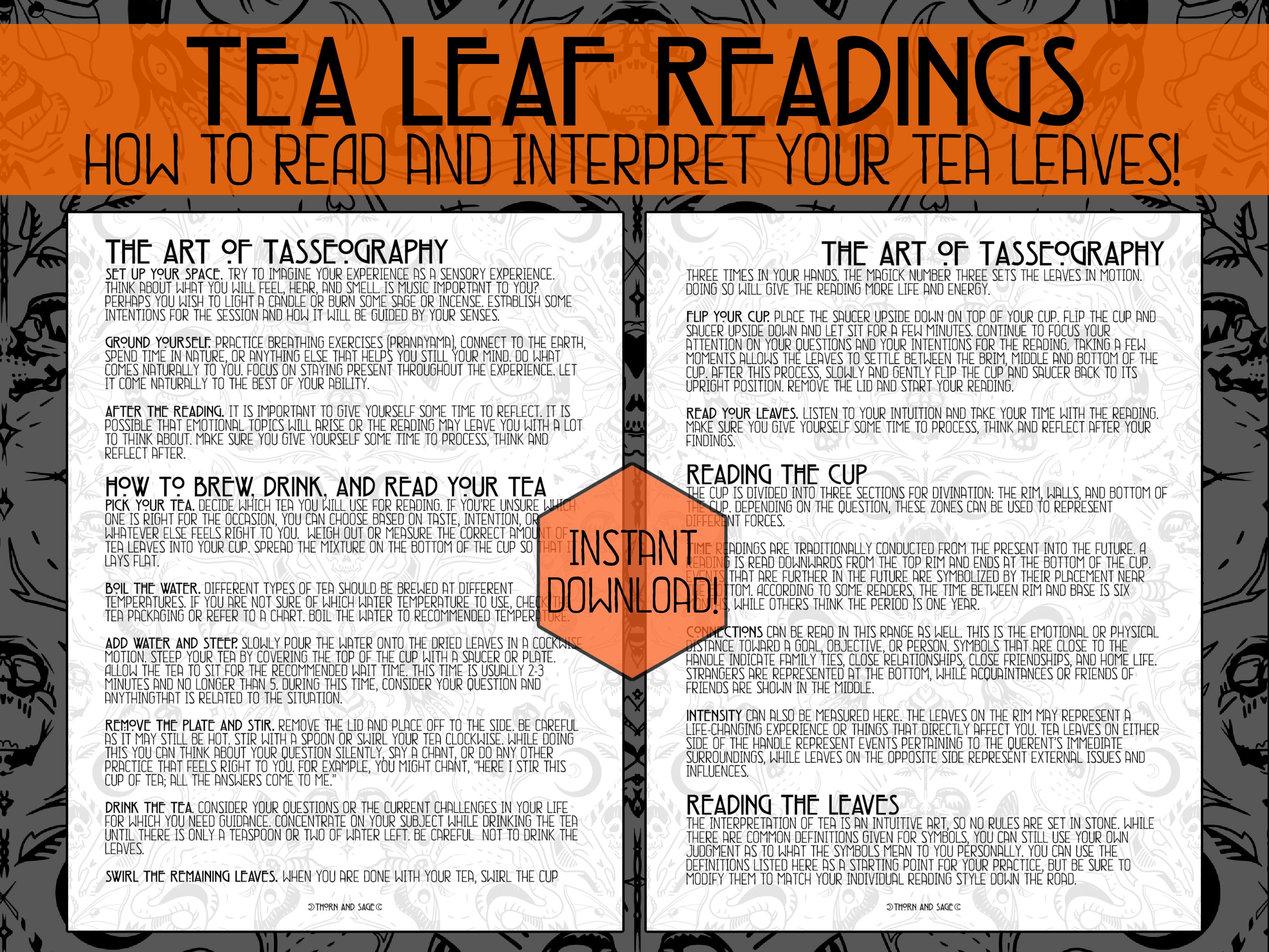listview  Read the Tea Leaves