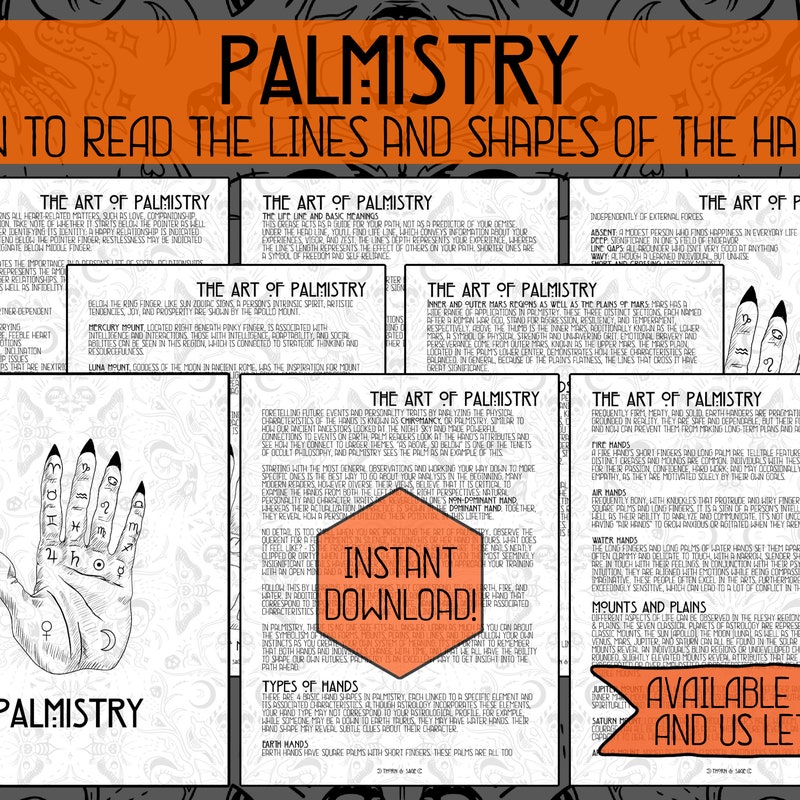 Palmistry - Etsy