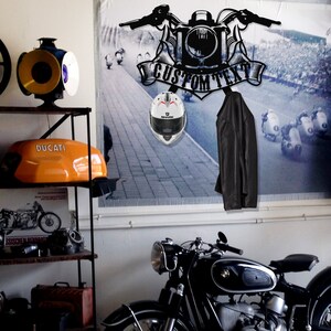 Custom Helmet Holder Custom Gifts Motorcycle Decor Metal - Etsy