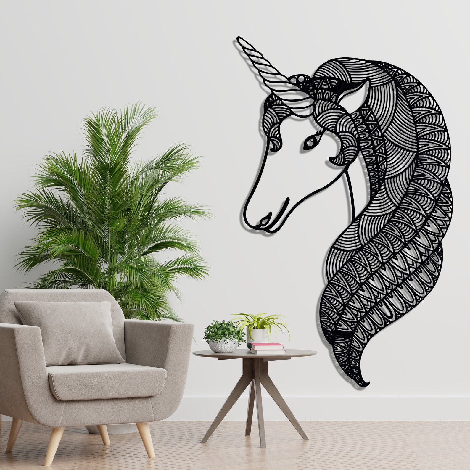 Unicorn Metal Metal Art Metal Wall Art Metal Signs Metal Etsy