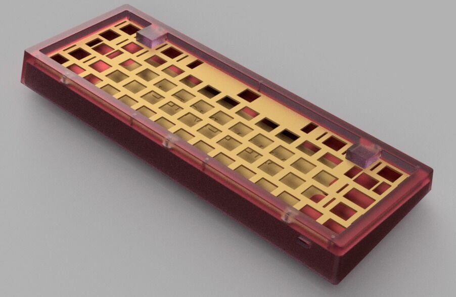 Custom CNC Machining Precision Anodize Mechanical Gaming Aluminum and ...