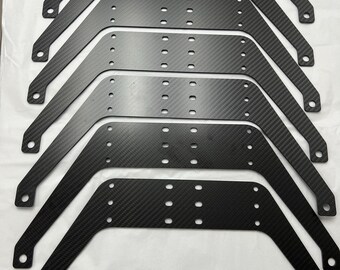 Precision 1.5mm Matte Forged Carbon Plate of Mechanical Keyboard for Game