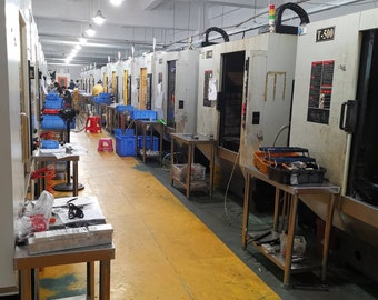 Obróbka CNC frezarka małe metalowe części produkcja usługa drukowania 3D