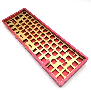 OEM Cnc Machining Aluminum 6061 6062 6063 Anodizing Mechanical Keyboard