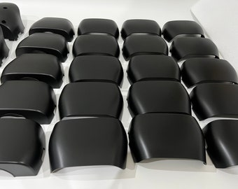 黒ABSプラスチック自動車部品：CNC加工、真空鋳造