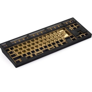 Kundenspezifische CNC-Bearbeitungspräzision eloxiertes mechanisches Gaming-Aluminium und PC-Tastaturgehäuse