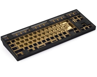 La precisión que trabaja a máquina CNC de encargo anodiza el aluminio del juego mecánico y la caja del teclado de la PC