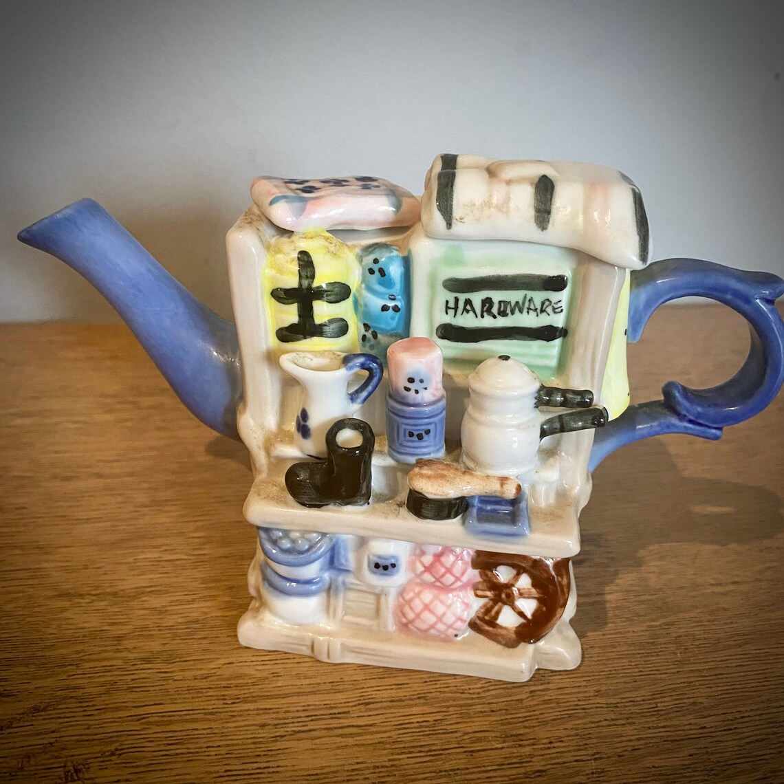 Hardware Shop Novelty Teapot Etsy