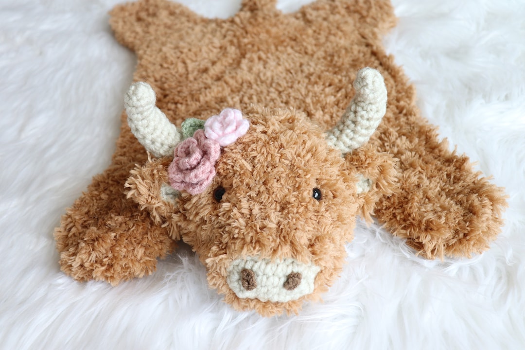 Highland Cow Lovey, Highland Cow Baby, Highland Cow Nursery, Highland