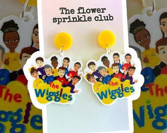 The Wiggles Big Red Car earrings