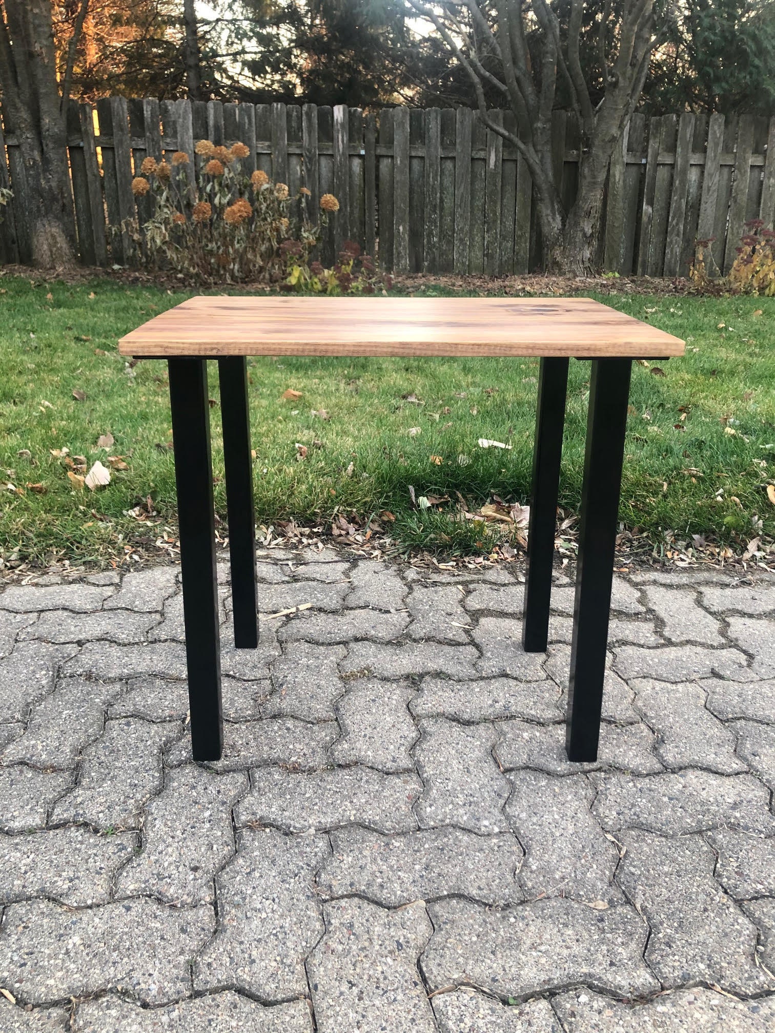 16+ Metal And Wood End Table