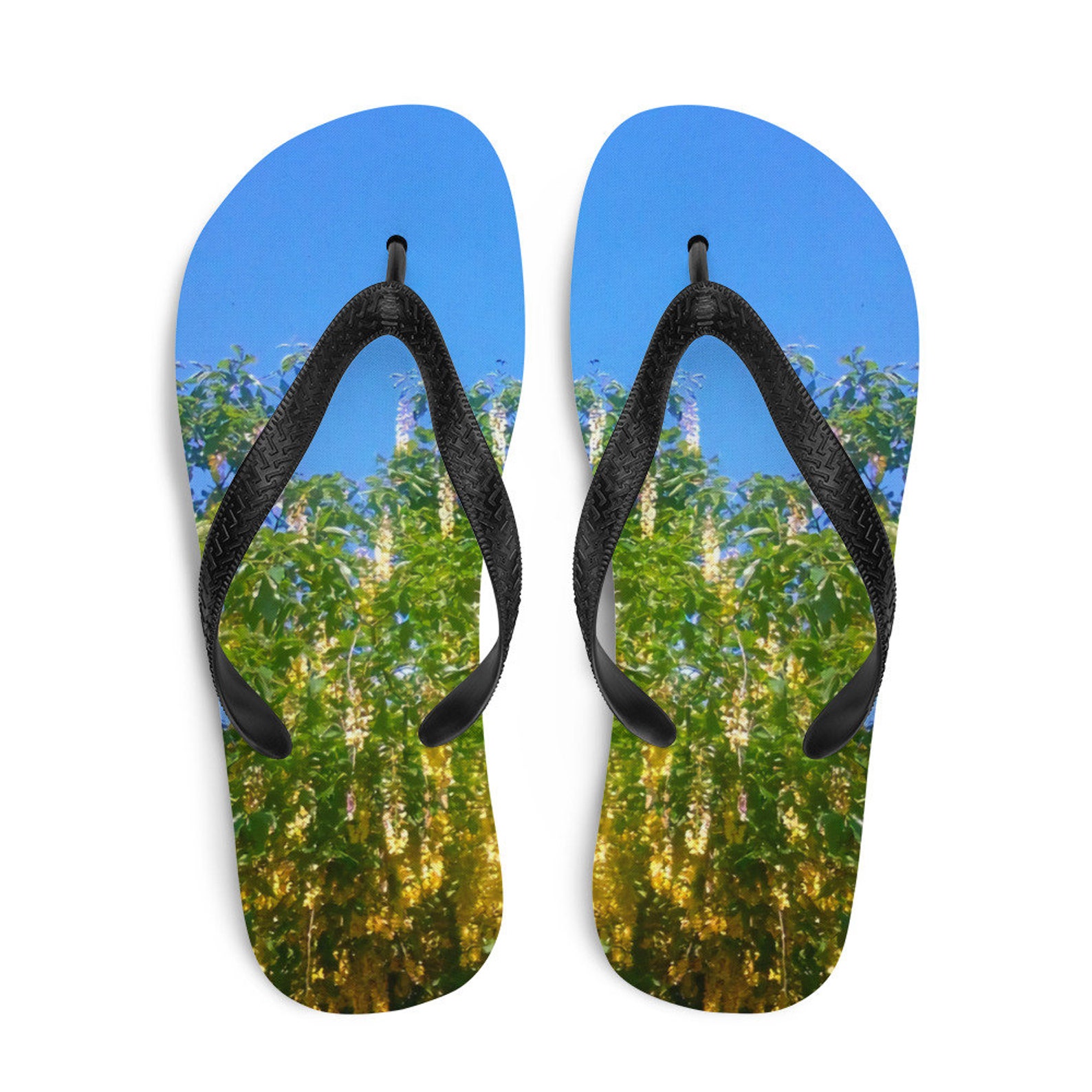 Super Summer Flip-Flops in Cool unique to Layaline design. | Etsy