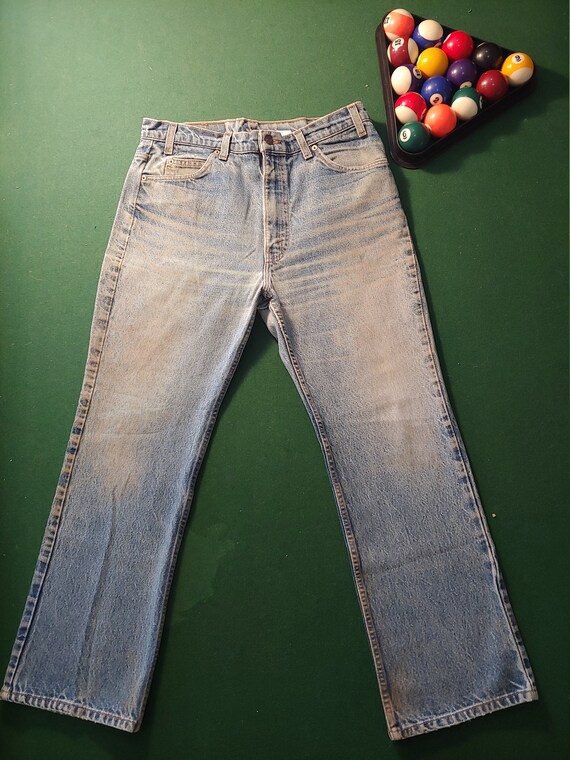 Vintage Levi's 517 Orange Tab Jeans