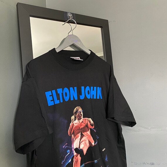 Elton John Vintage 90s T-shirt Band Tee 
