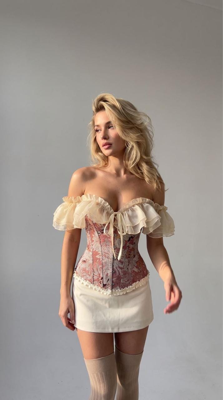 Rosy corset