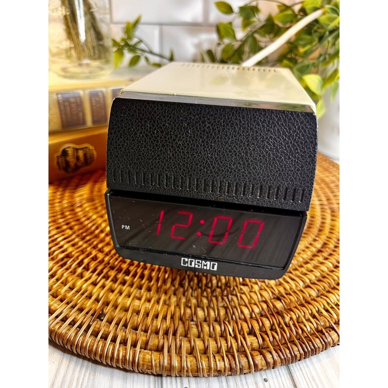 Cosmo Time Desk Alarm Clock Lamp Light Model 5500A Etsy