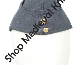 RAF Garrison Cap - Royal Canadian Air Force Side Cap - Air Force Officer Flight Cap - Custom Size - Premium Handmade