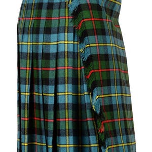 Women&#39;s Tartan Kilt - Tartan Maxi Kilted Skirt - Girls Hostess Skirt - Custom Made Ankle Length Skirt - 400+ Multi Plaid Tartan Skirts