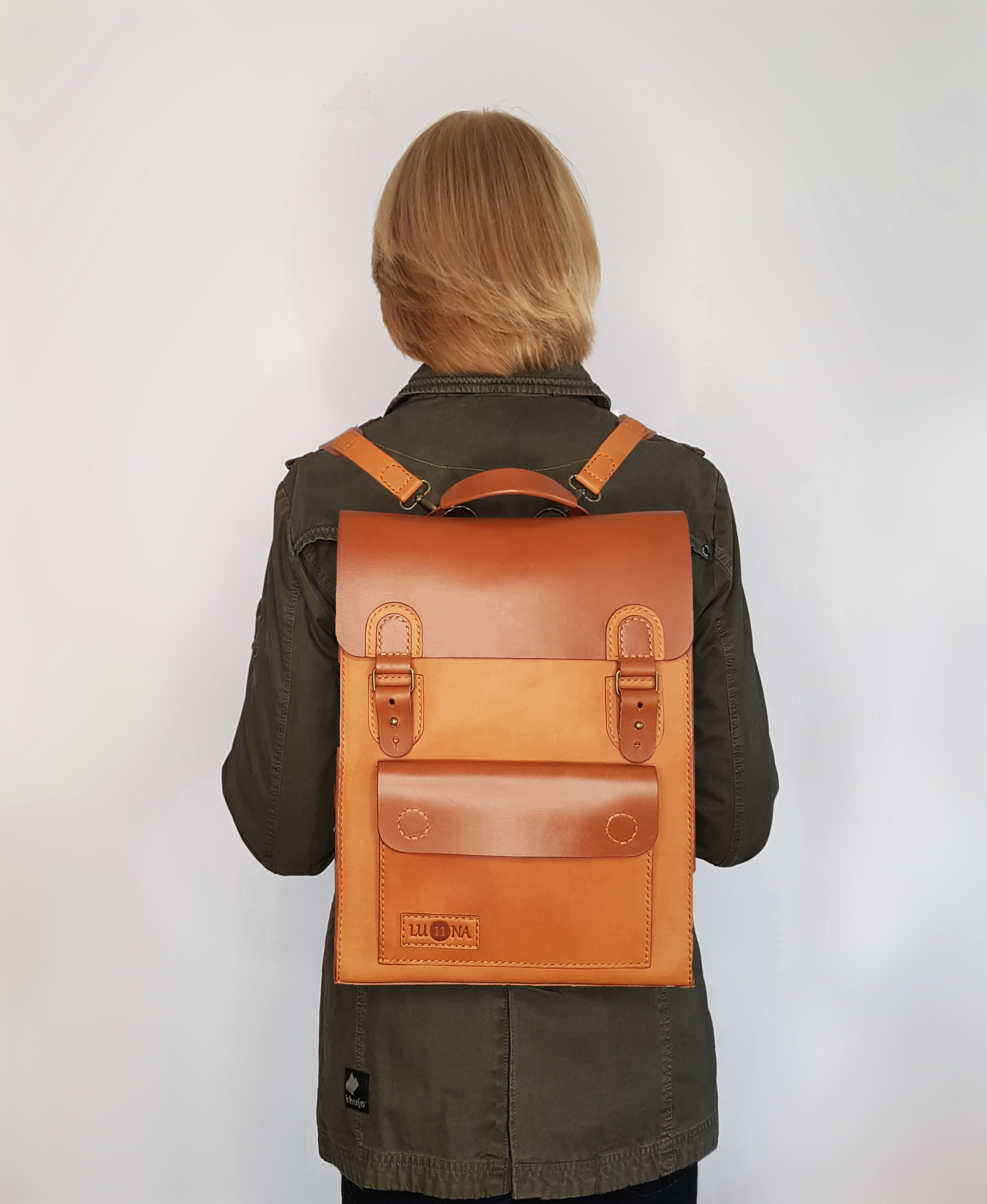 Prelude Onbeleefd Brutaal Convertible Backpack Leather Backpack Leather Satchel Backpack - Etsy