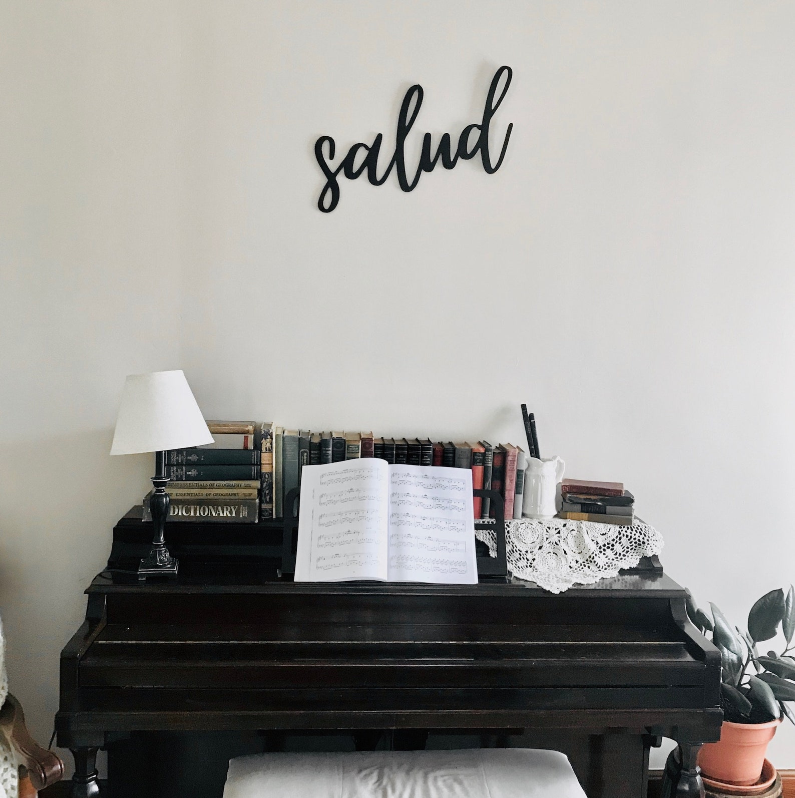 Salud Spanish Cheers to Good Health Restaurant or Pub Decor Etsy