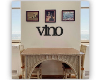 Vino / Wine Sign / Merlot / Italian Wood Sign / Wine Art /