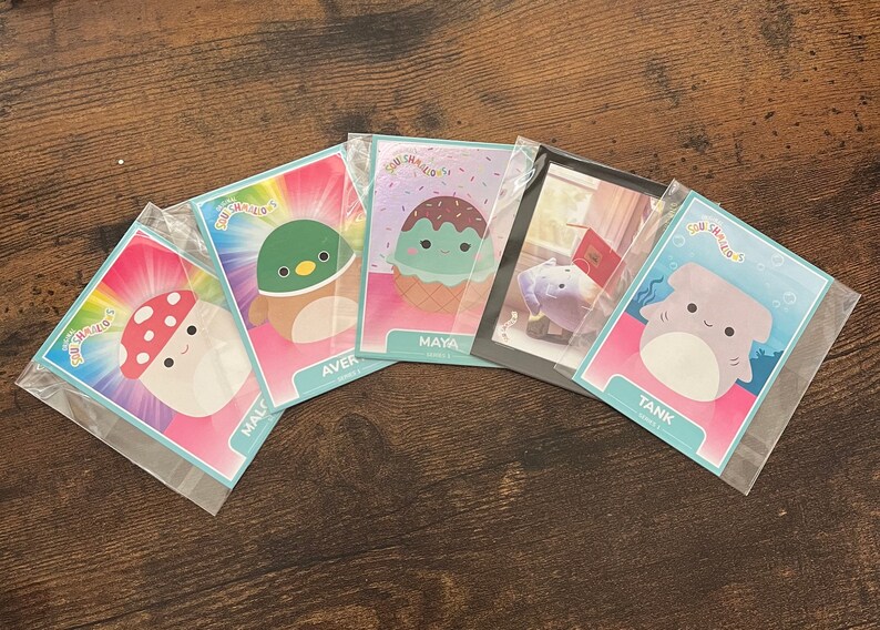 Squishmallow Trading Cards Series 1 Etsy