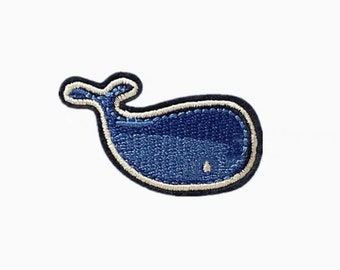 cartoon Whale patch iron on patch embroidered PATCH embroidery patch badge creative patch
