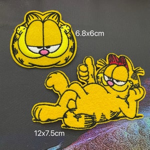 ein Set Caffee Patch Cartoon Aufnäher Bügelbild Kind Kinder bestickt PATCH Stickerei
