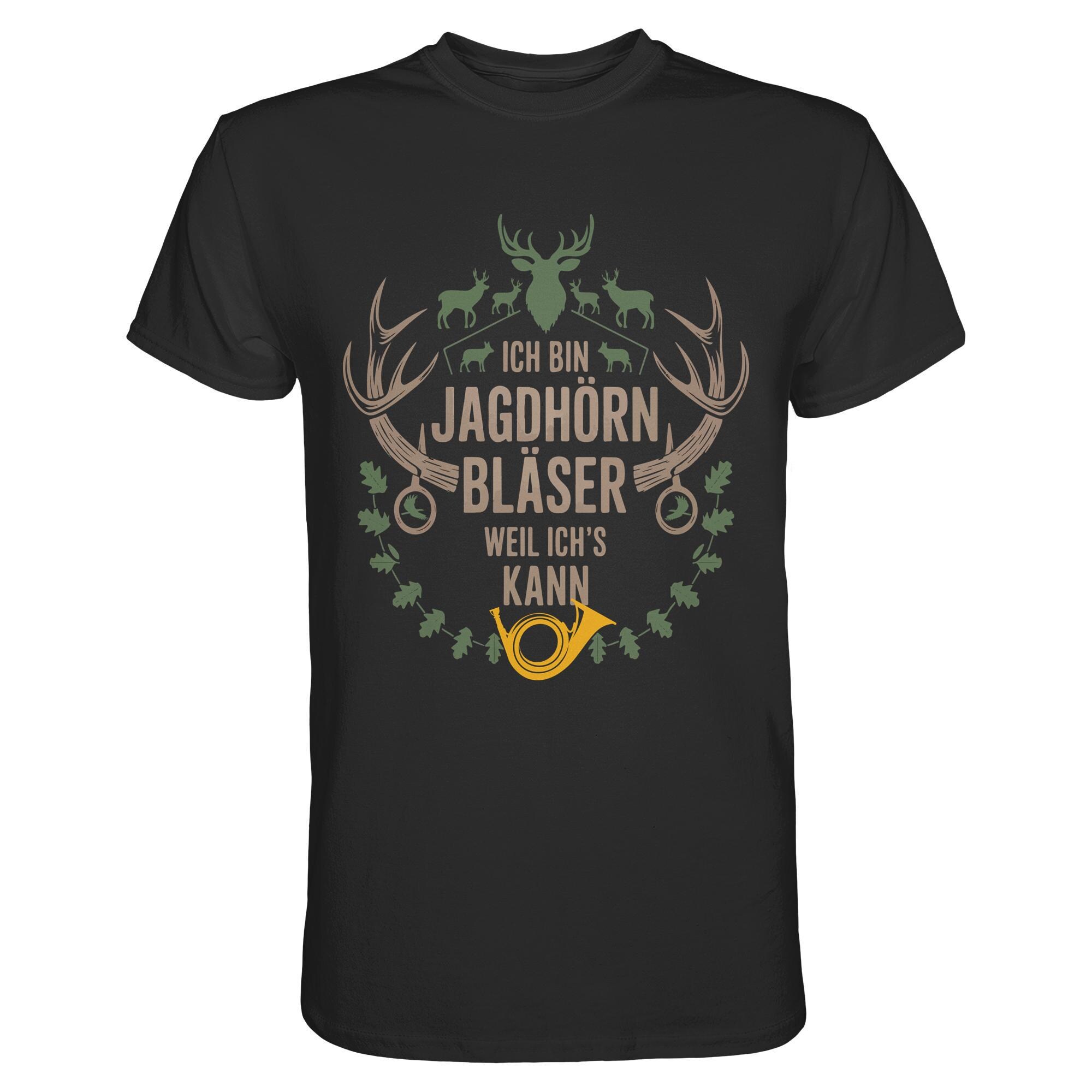 Jäger T-Shirt Lustiges Jagdmotiv Mit Hochsitz & Hirsch – Waidmannsheil Shirt Für Jäger & Naturfreunde