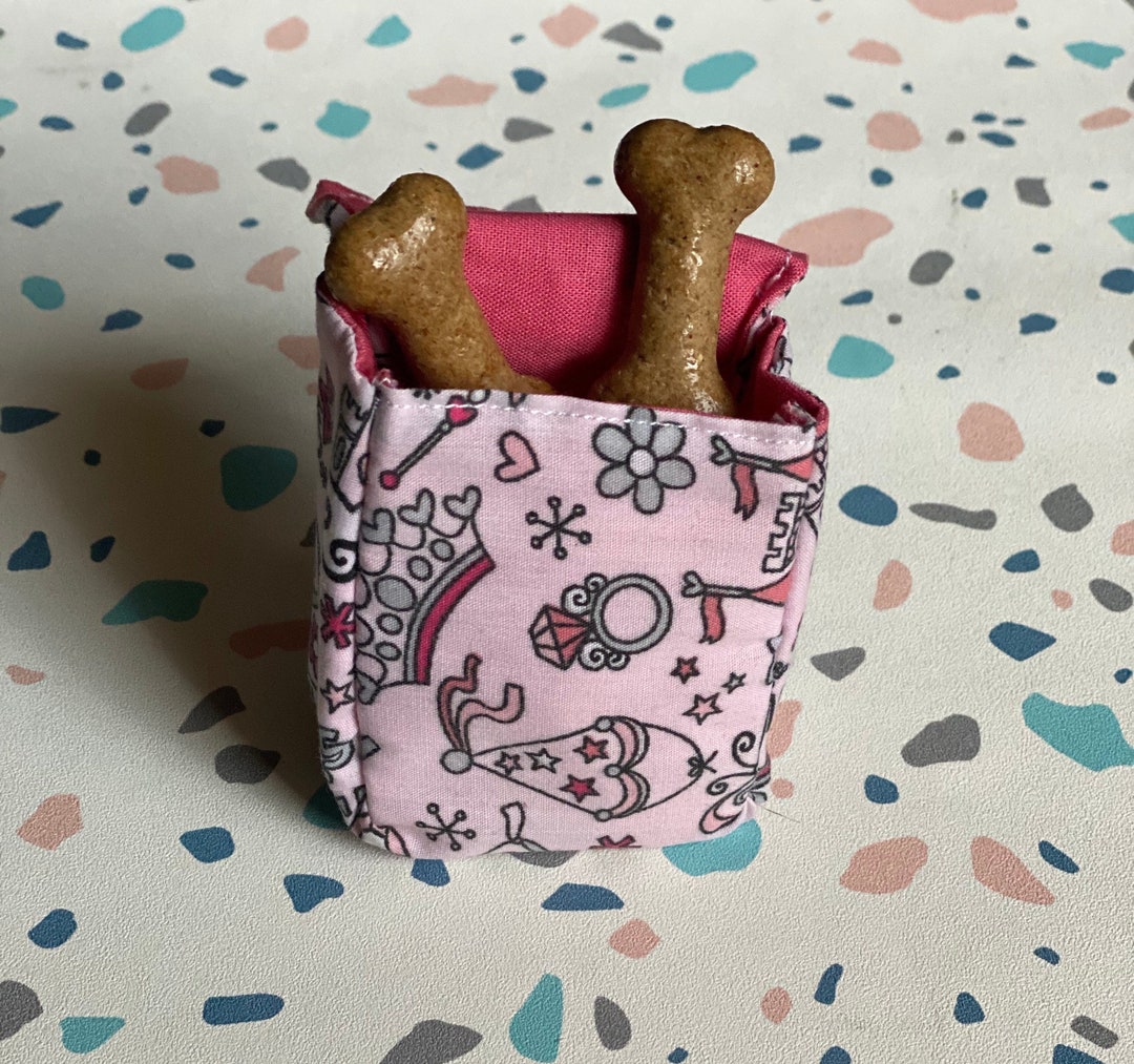 Dog Treat Bag Dog Treat Pocket Dog Walking Treat Bag Girl Etsy UK