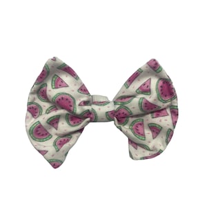 Dog Bow Tie, Summer Dog Bow Tie, Gift For Dog, Puppy Gift, Dog Accessories, Bow Tie for Harness, Dog Bow Tie Collar, Bow Tie, Slip on BowTie