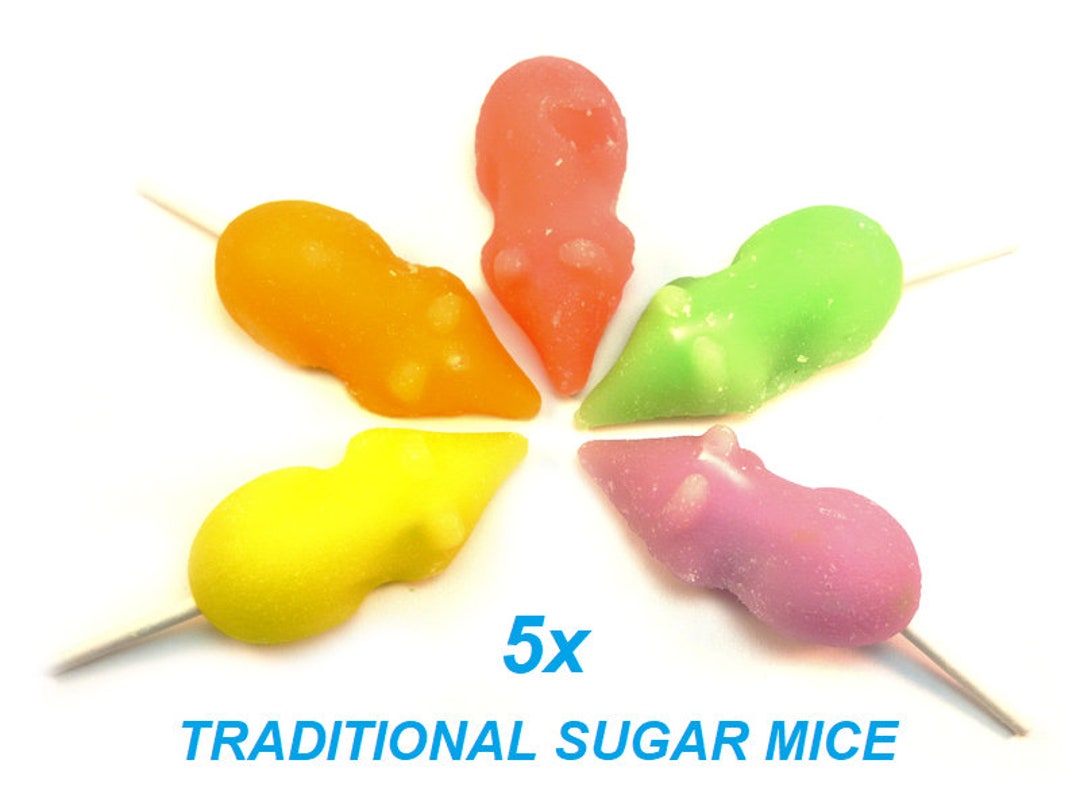 Scottish Sugar Mice Traditional Handmade Sugared Boiled Sweets Etsy UK