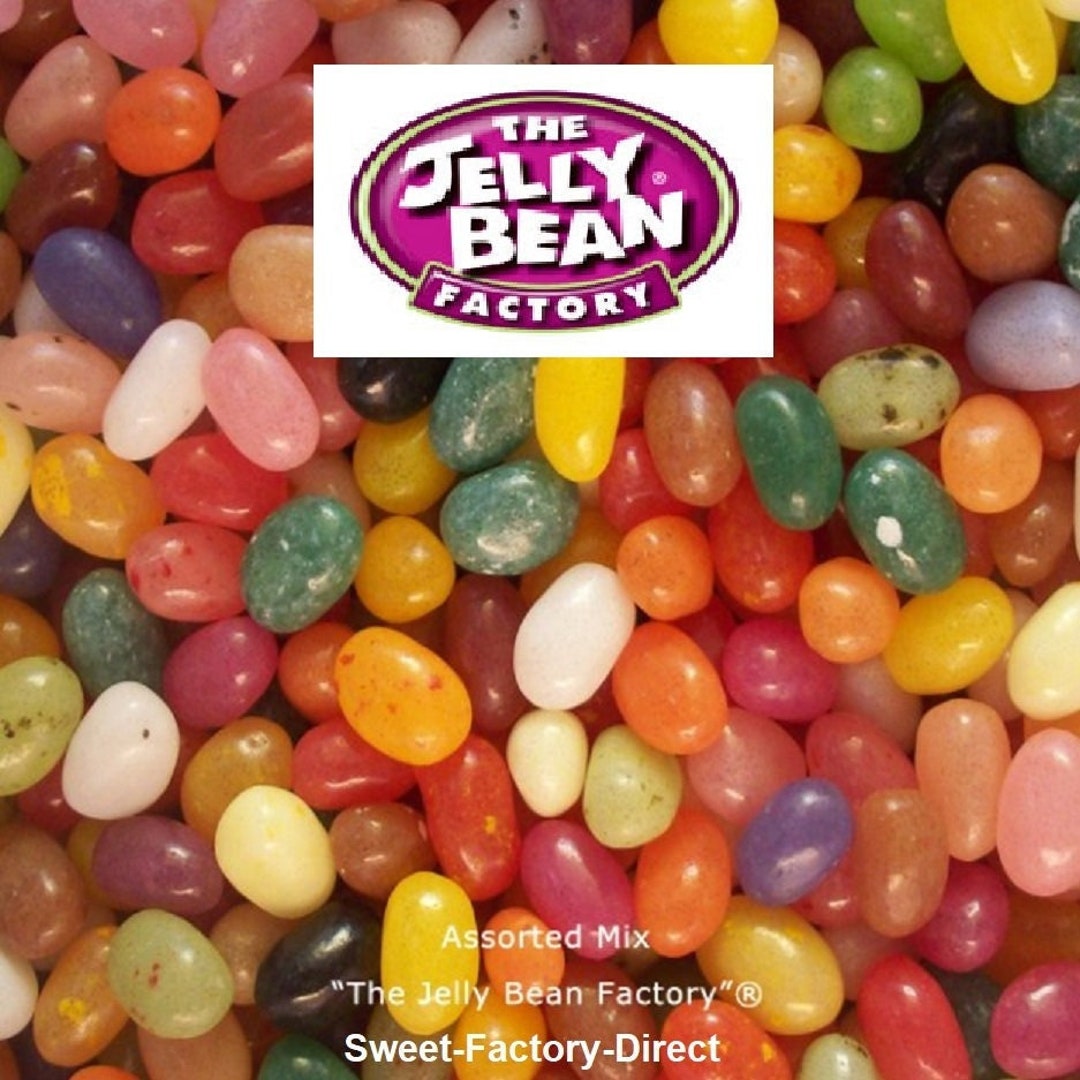 The Jelly Bean Factory Gourmet Sweets 36 Flavours Retro Candy Buffet